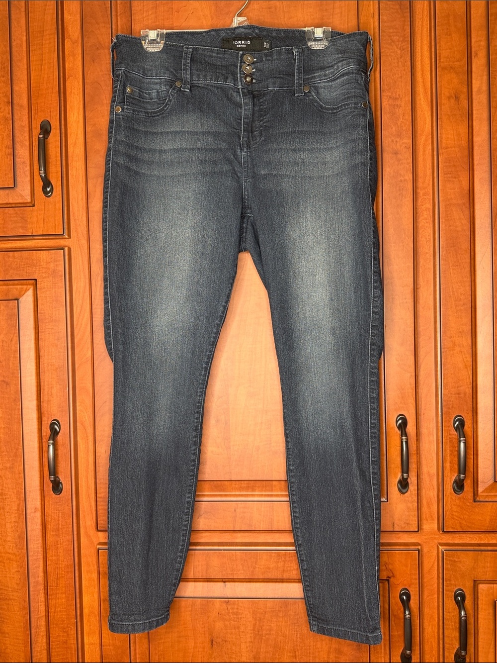 Torrid Dark Indigo Skinny Jeans